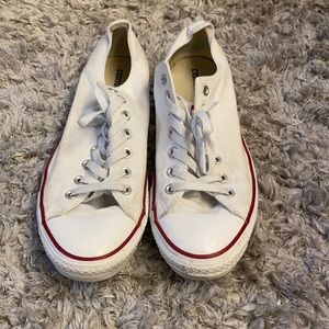 White converse all star sneakers